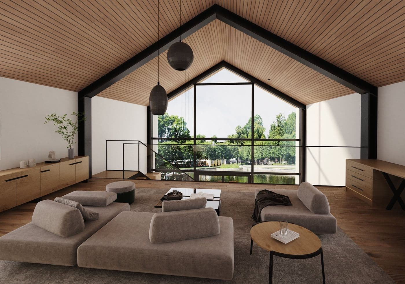 LOFT | Innenansicht Wohnzimmer