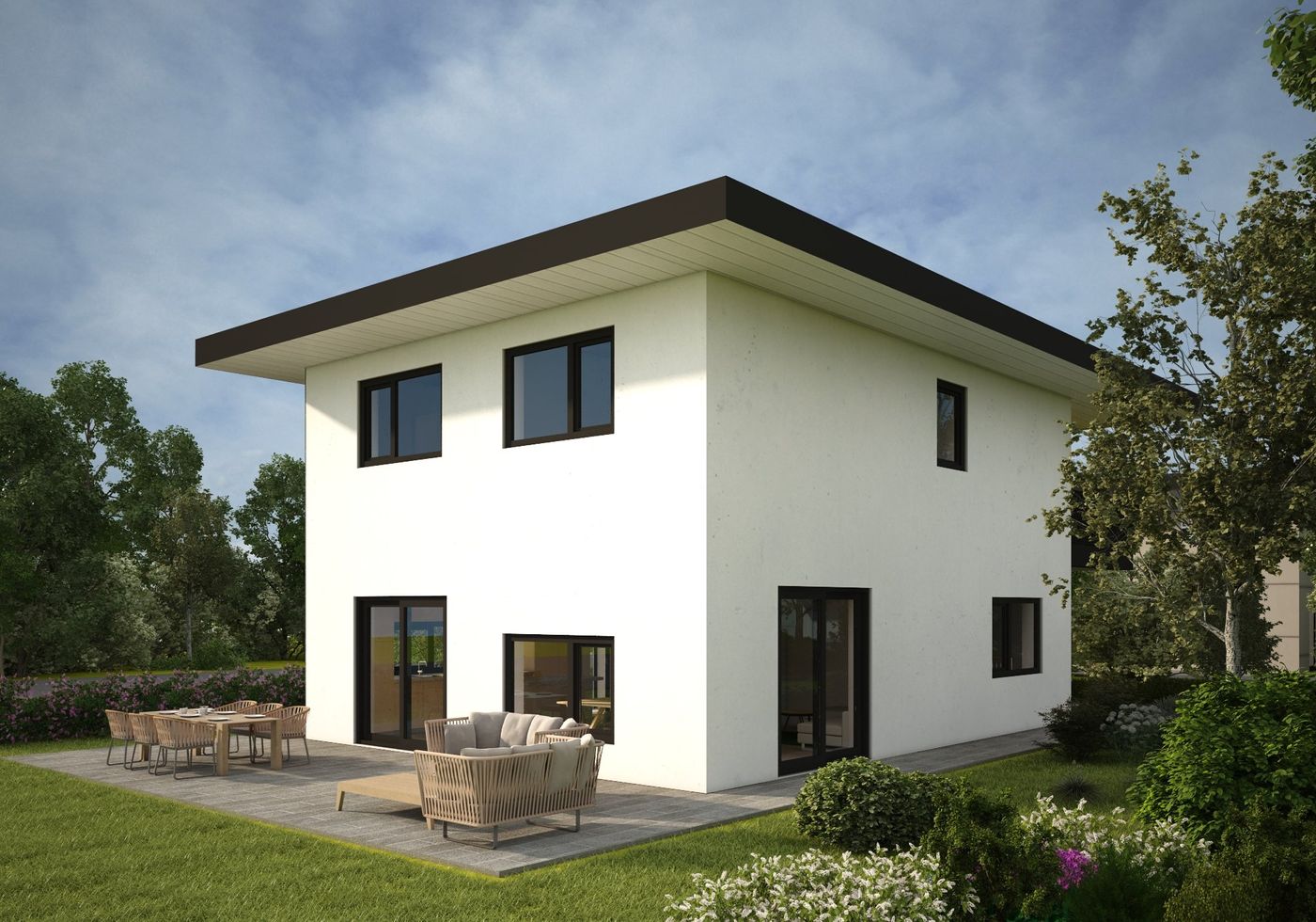 Modell FAMILY| Holzfassade